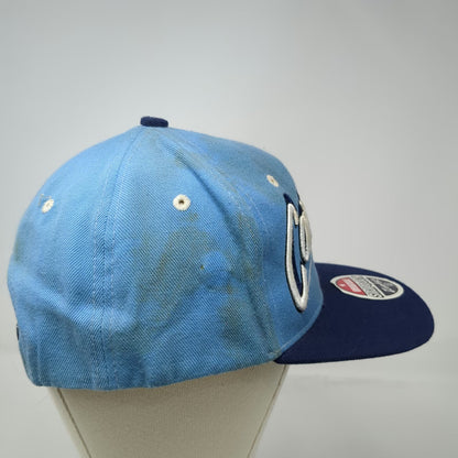 North Carolina Tar Heels NCAA Zephyr Snapback Hat Blue One Size Flat Brim Ram