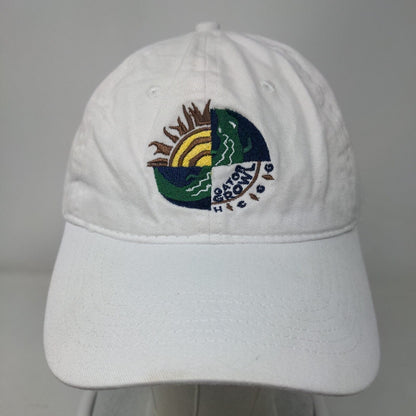 Gator Growl HCGG Slideback Hat White One Size Embroidered 6 Panel