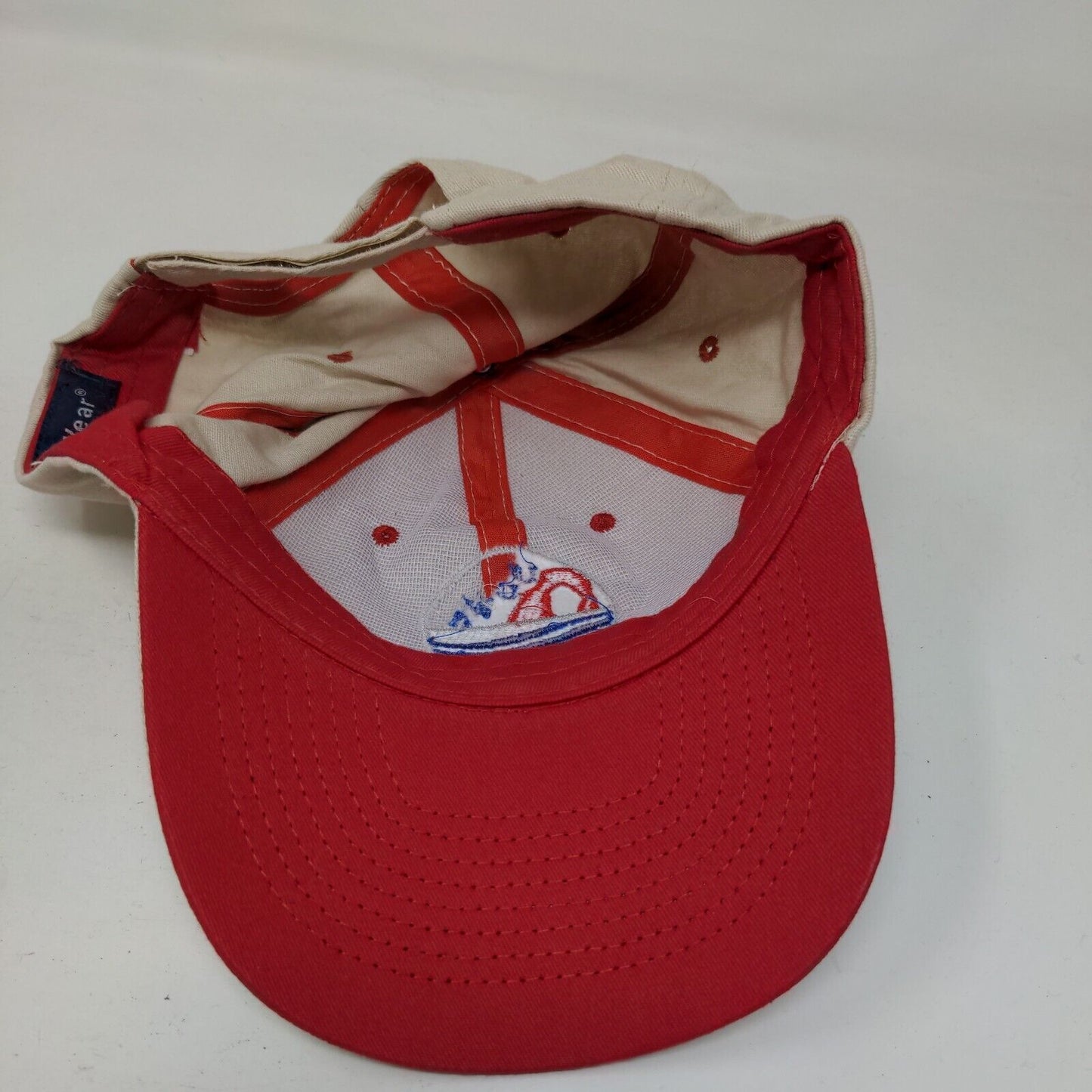 UGWA Strapback Hat Tan OSFA Embroidered Adjustable 6 Panel Hit Wear