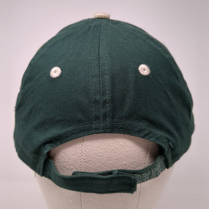 Alaska Strapback Hat Green One Size Adjustable Embroidered ACE USA