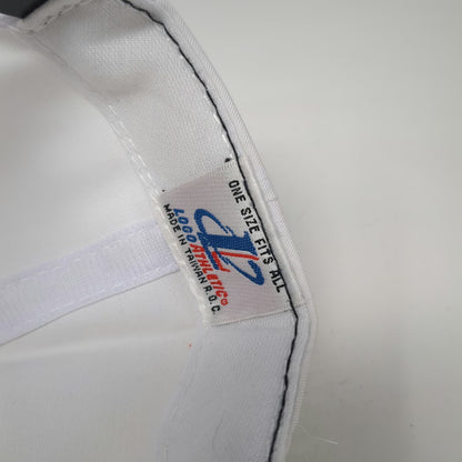 Logo Athletic Snapback White 1997 Indy 500 Indianapolis Racing Hat Vintage