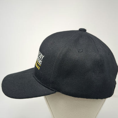 Gatsby Advisors Brokerage Baseball Cap Black One Size Strapback Hat Embroidered
