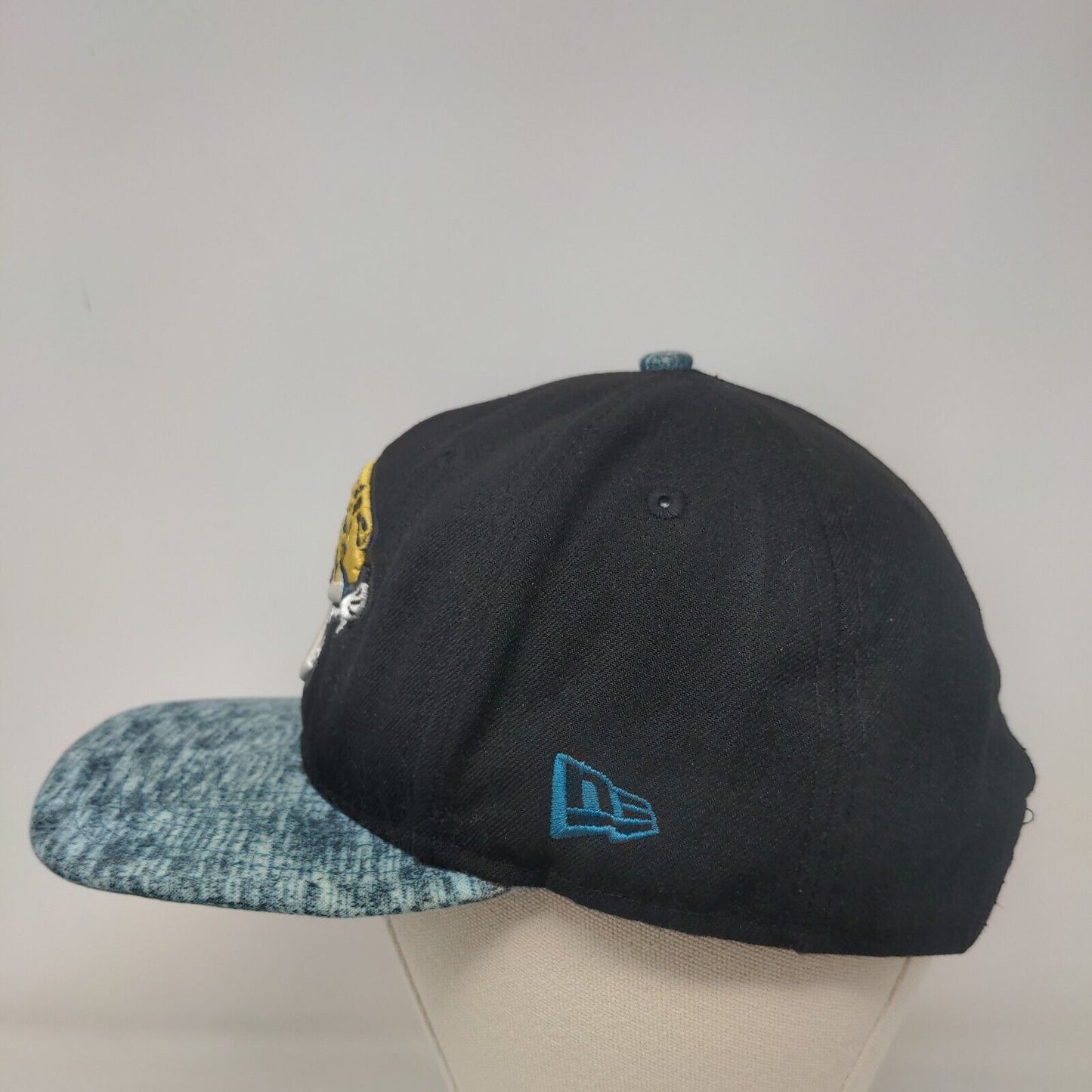 New Era Men's Snapback Hat Multi OSFM Embroidered Carolina Panthers 9Fifty Logo
