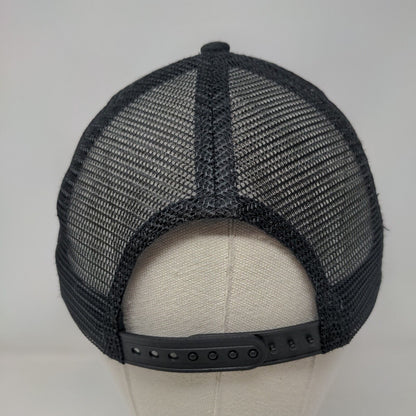 Subaru Trail Love Snapback Trucker Hat Black One Size Mesh Back Cap America