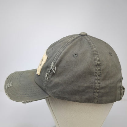 District Baseball Cap Green OSFM Alaska ak wild salmon Fish Patch Slideback hat