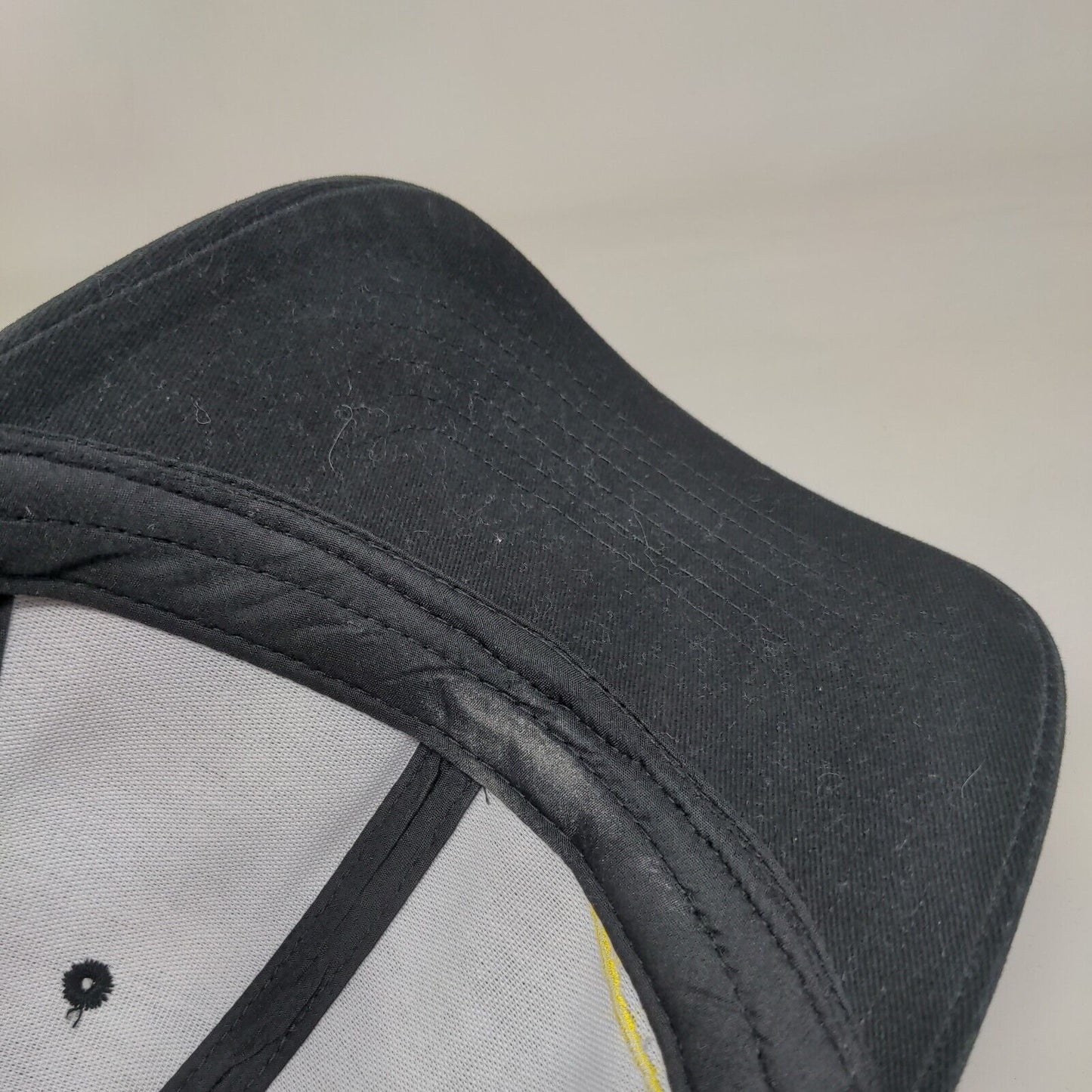 Subaru Snapback Hat Black OSFM Adjustable Embroidered Solid 6 Panel