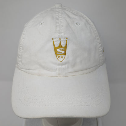 First Year Caddie Strapback Baseball Cap White One Size Adjustable Imperial