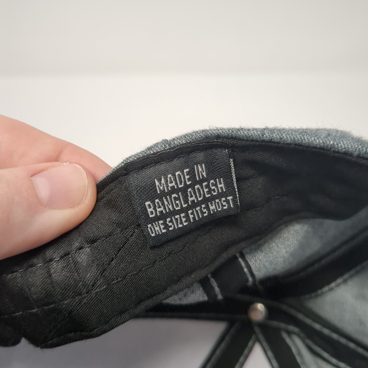 Discover Your Passion Scheels Snapback Rope Hat Gray One Size Adjustable