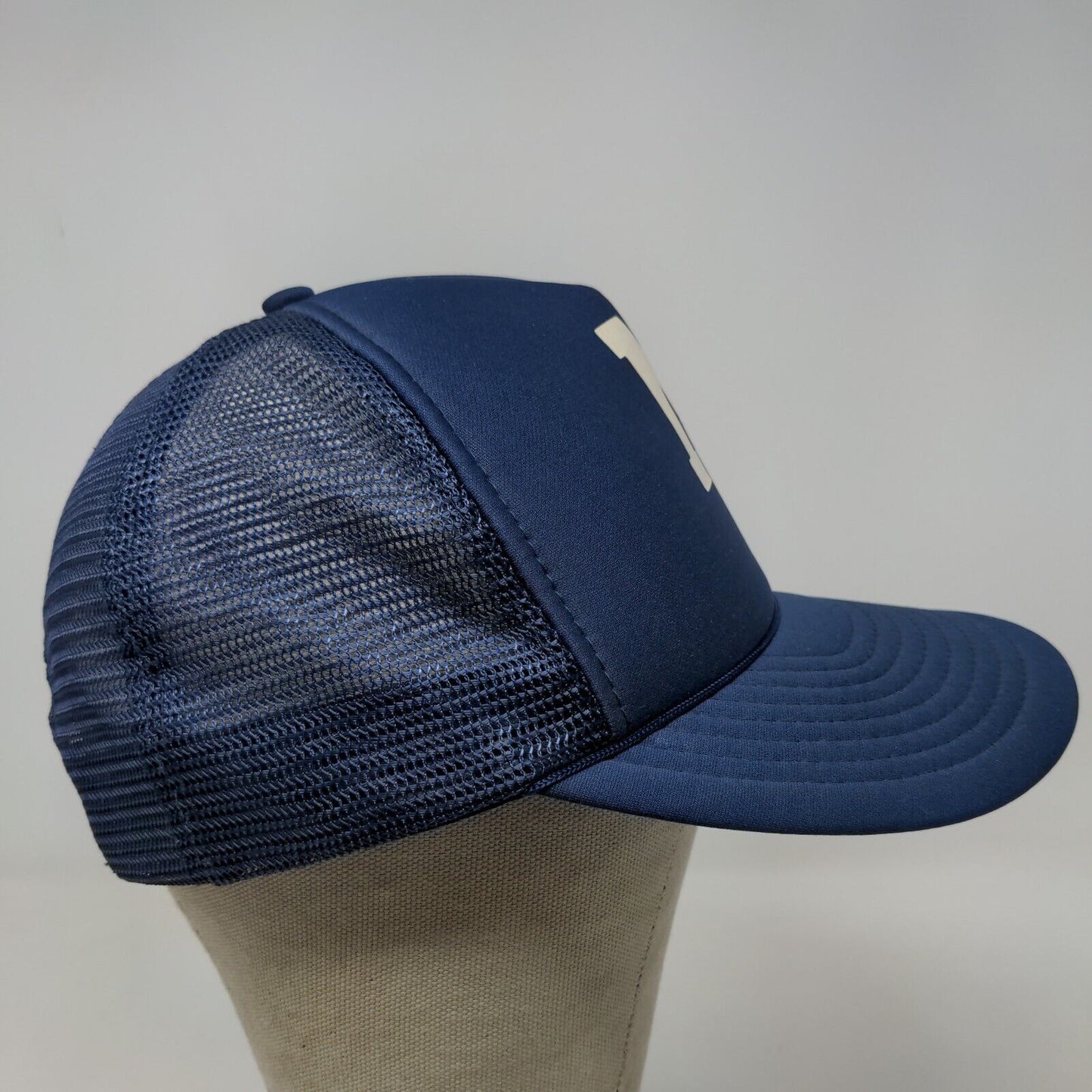 Speedway Men's Snapback Mesh Back Hat Blue OSFA Graphic Big M Logo