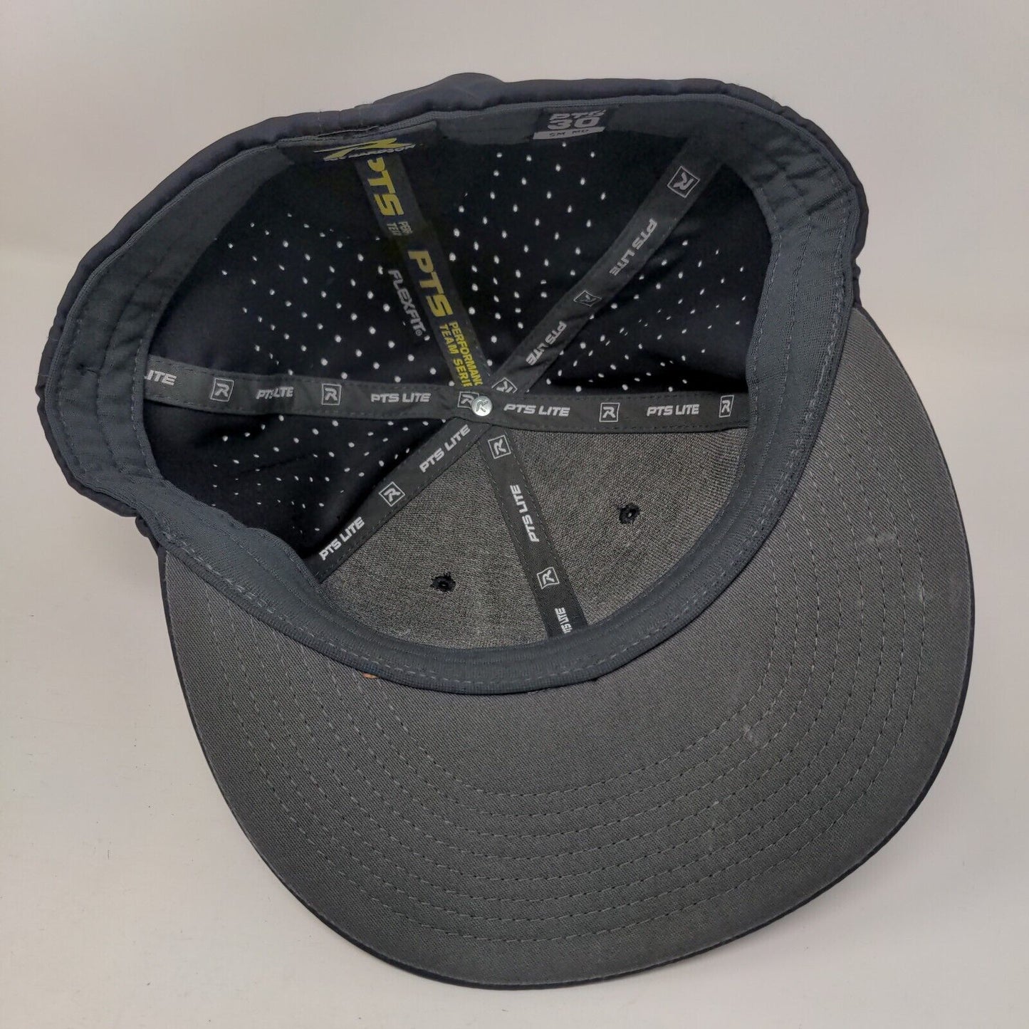 D.L. Evans Fitted Hat Blue S/M PTS 30 Performance Team Series Richardson