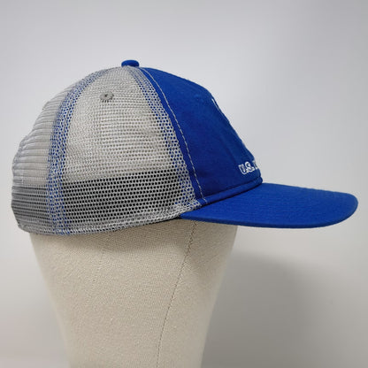 Outdoor Cap Trucker Hat Blue OSFM US Air Force Embroidered Logo Mesh Snapback