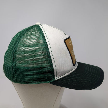Pistil Trucker Hat One Size Green White Mesh Snapback Pine Tree Hood River Ore