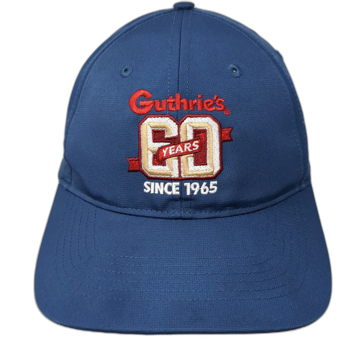 Richardson Baseball Cap Blue OSFM 60 Years Anniversary Guthries Strapback Hat