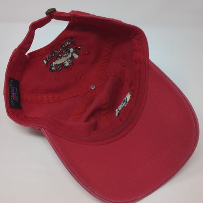 Fireball Cinnamon Whiskey Baseball Cap Red One Size Adjustable Cap America