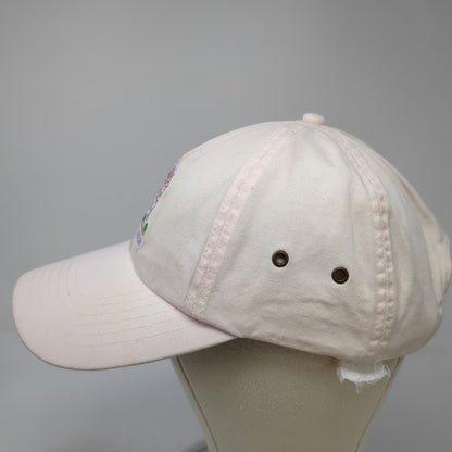 Pink Baseball Cap One Size Cape May Victorian House Embroidery Strapback Hat