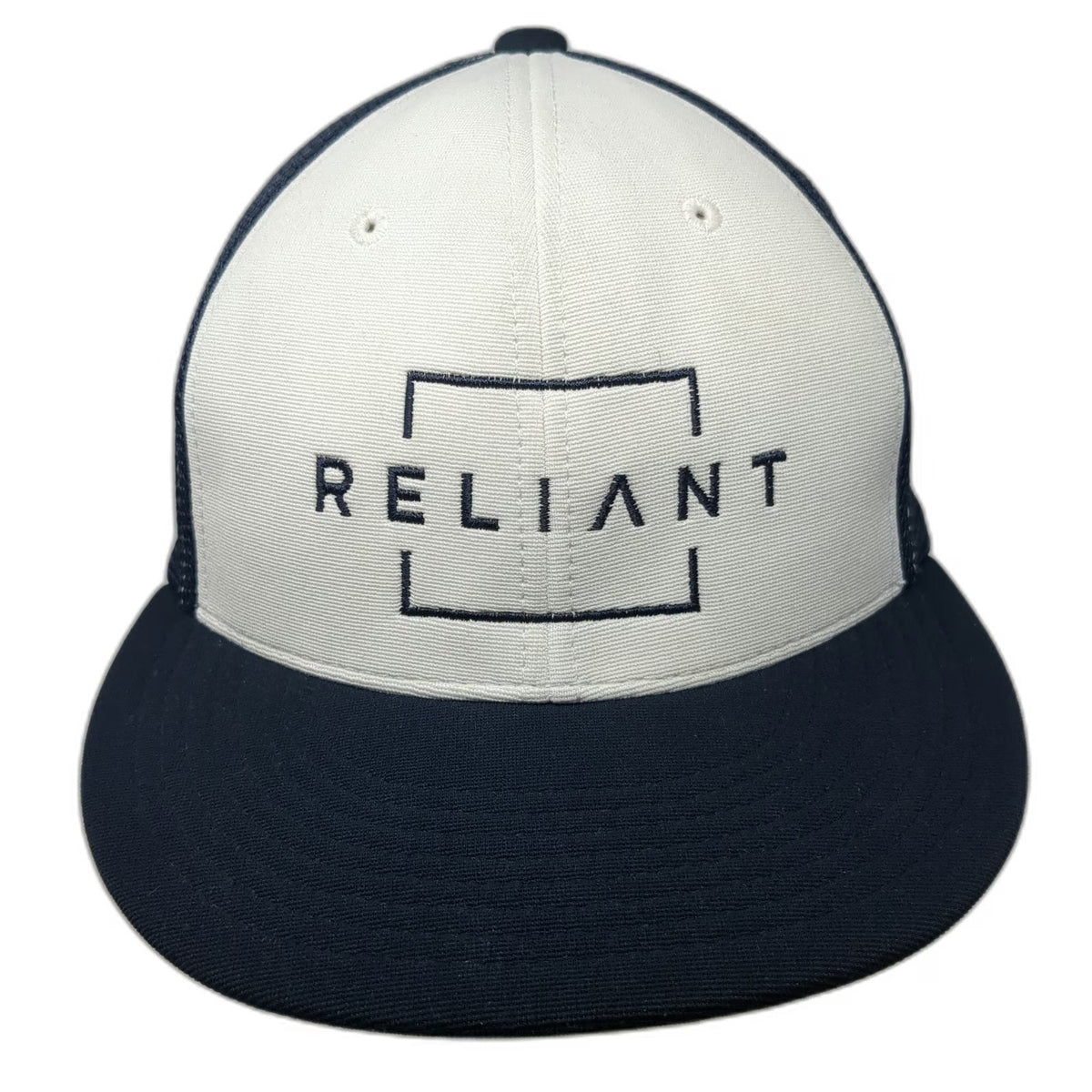 Pacific Headwear Baseball Cap Blue M Mesh Back Flexfit Reliant Structured Hat