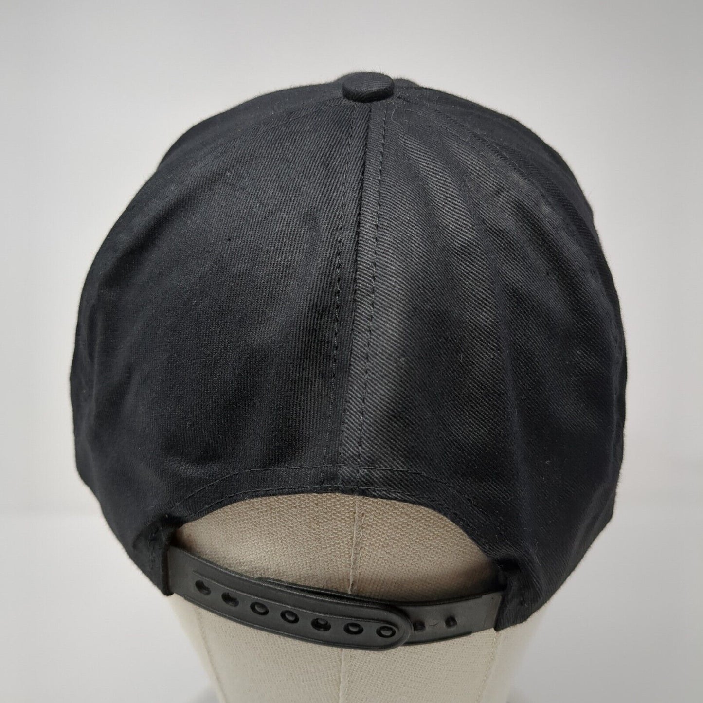 Designated Party Animal Snapback Hat Black One Size Adjustable 6 Panel Cotton
