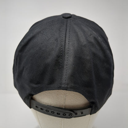 Designated Party Animal Snapback Hat Black One Size Adjustable 6 Panel Cotton