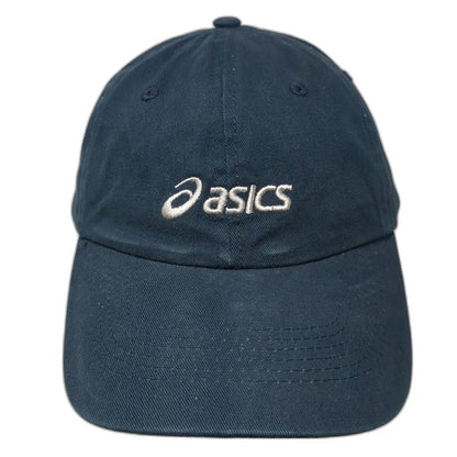 Asics Baseball Cap Blue One Size Slideback Bandanna Running Embroidered Hat