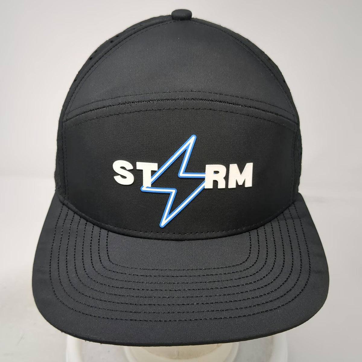 Owyhee Trucker Hat Black One Size Storm Bowling Nation Let's Ride Mesh Snapback