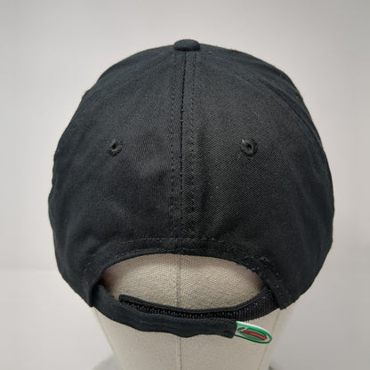 Castrol Strapback Hat Black One Size Adjustable Embroidered 6 Panel