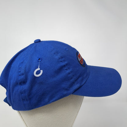 Carl's Cycle Sales Strapback Hat Blue OS Adjustable Embroidered Otto Cotton