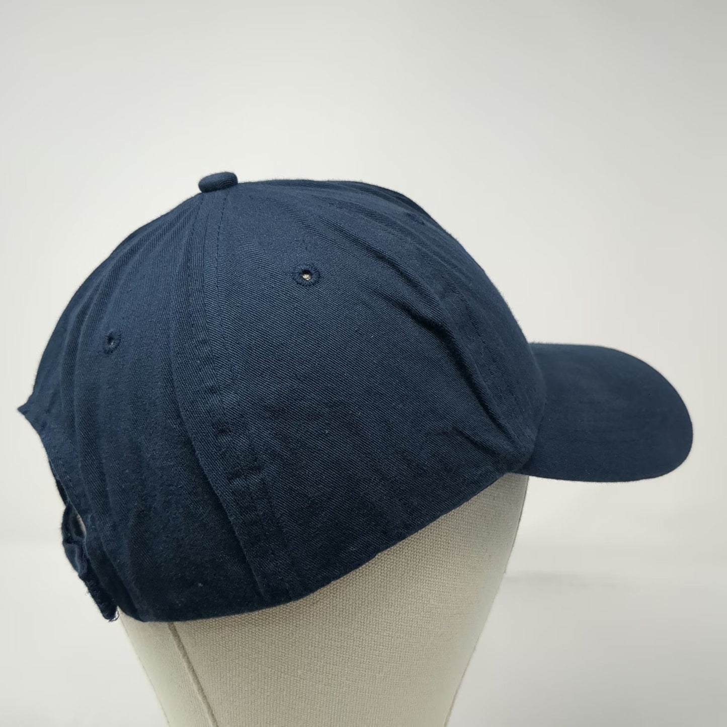 Hit 5 Panel Blue Hat One Size CXO Logo Embroidered Cotton Strapback Adjustable