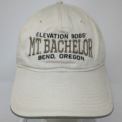 Gear for Sports Baseball Cap Beige OSFM Mt. Bachelor Bend Oregon Elevation Hat
