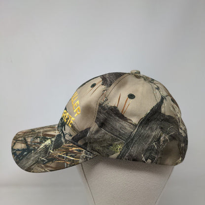 A.C. Miller Concrete Strapback Hat Camouflage One Size Adjustable Embroidered