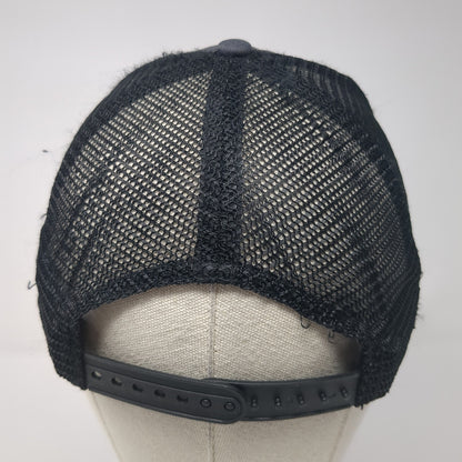 Conflict At Carver Champion Snapback Trucker Hat Gray One Size Mesh Back