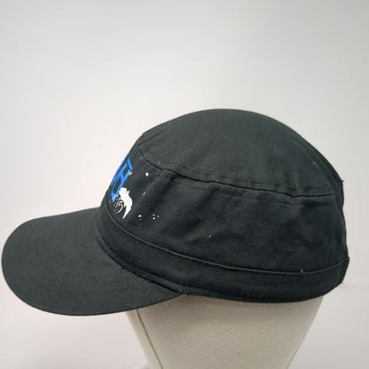 Army Cap Black Blue White Silver One Size WWE 2015 Australia Tour Graphic hat