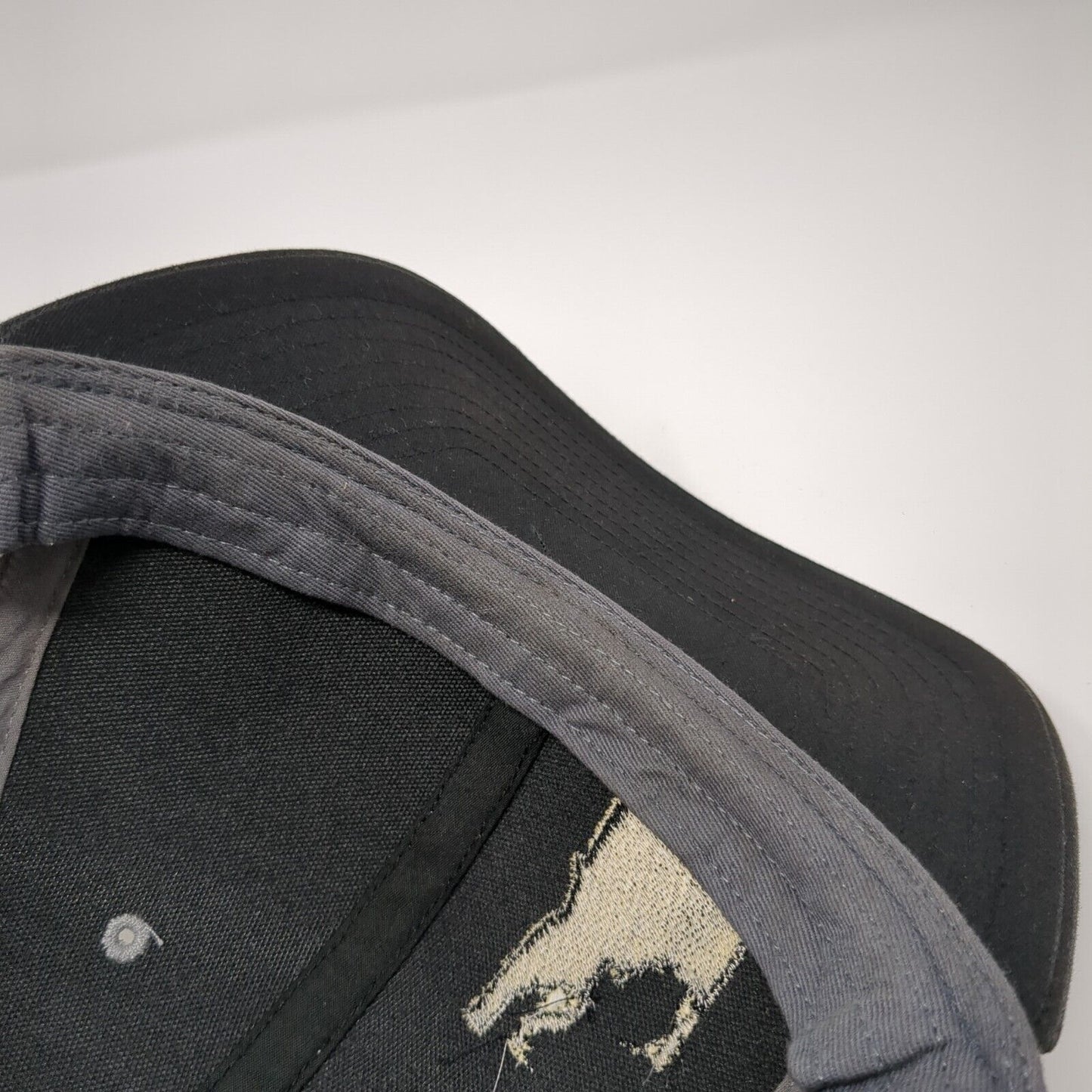 Idaho Snapback Trucker Hat Gray One Size Mesh Back Hunting Richardson