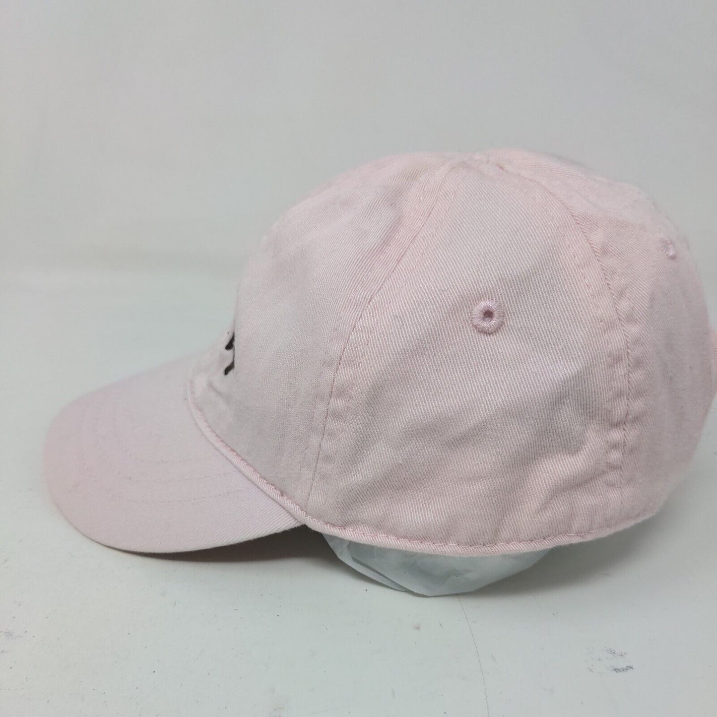 Old Navy Baby Stretchy Hat Pink Size 0-6 Months Embroidered Spell Out Logo