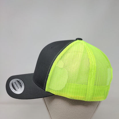 Yupoong Snapback Trucker Hat Multicolor One Size Breathable Mesh Back Blank