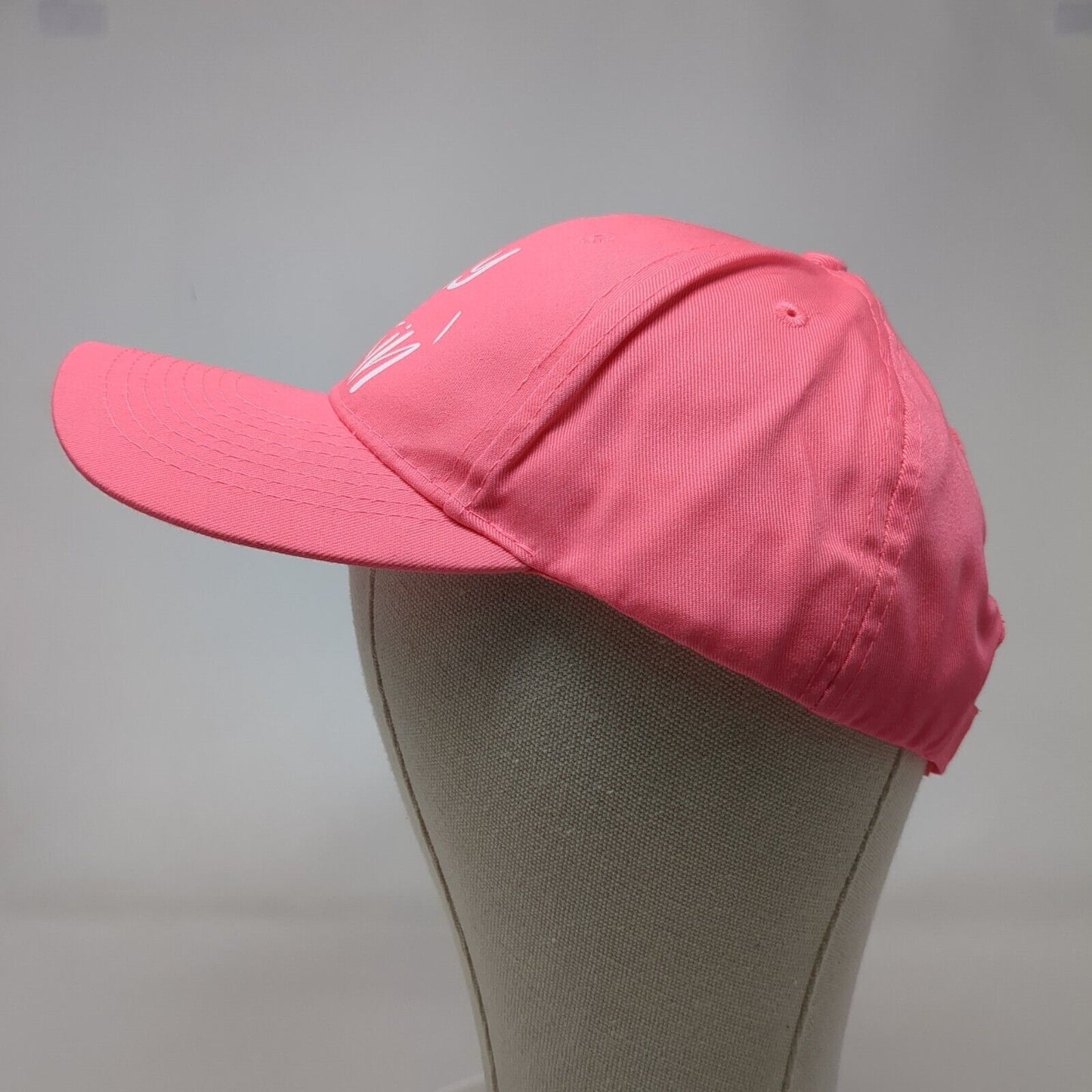 Day Drinkin' Strapback Hat Pink One Size Adjustable 6 Panel Port & Company
