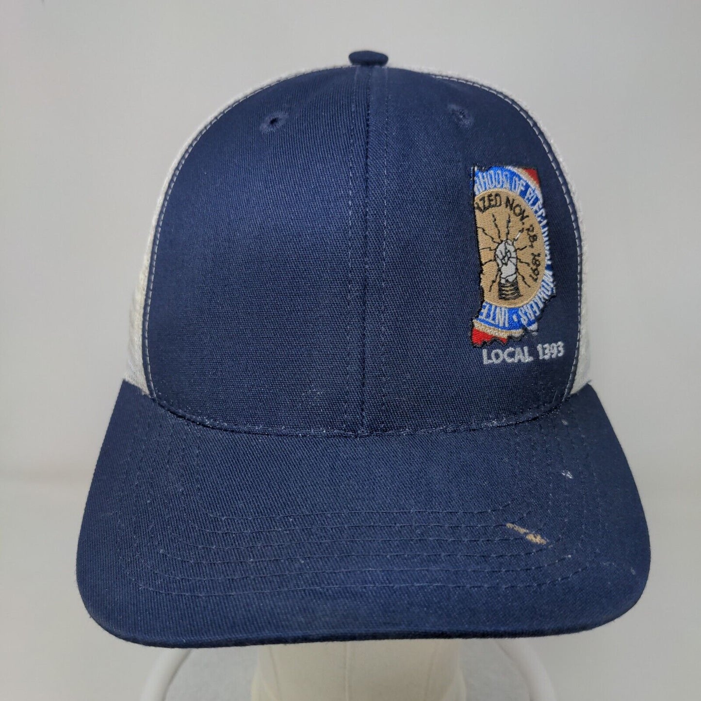 Outdoor Cap Men's Strpaback Mesh Back Hat IBEW Brotherhood of Electrical Workers