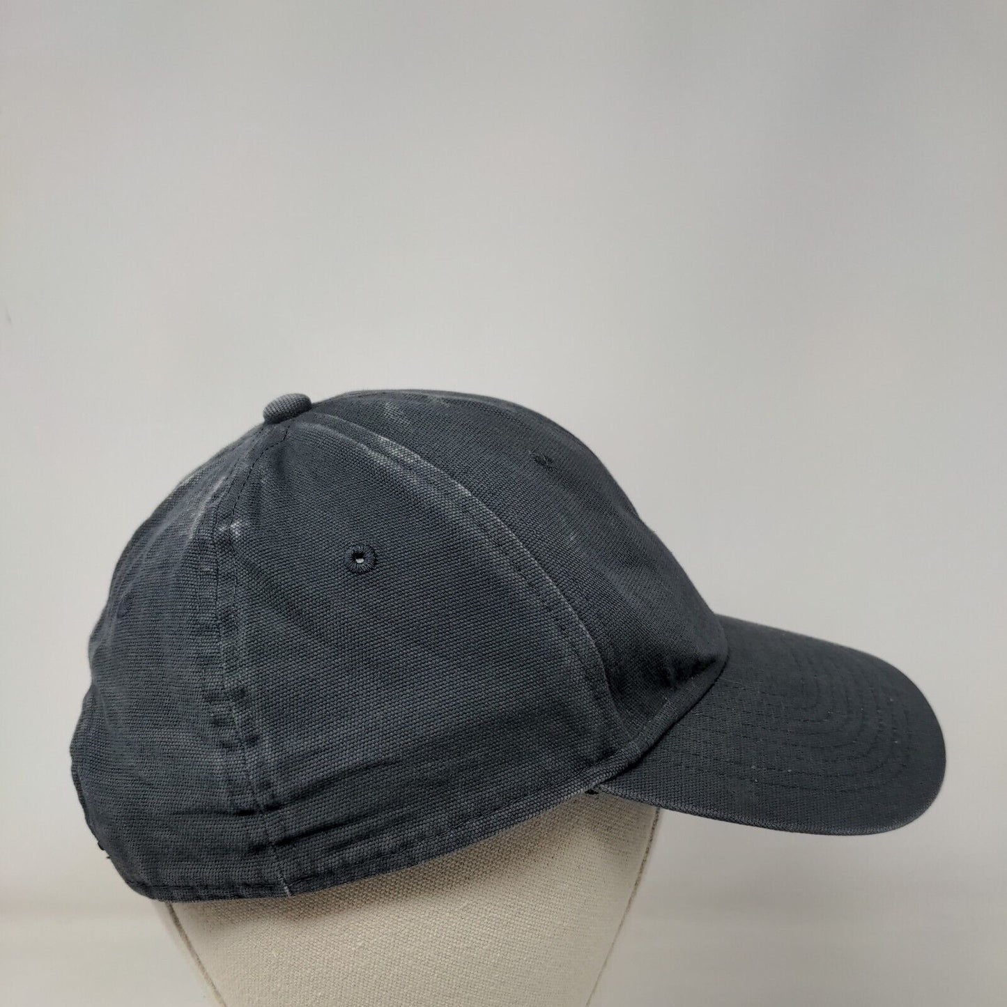 Genuine Dickies Snapback Hat Gray One Size Adjustable Solid Vent Holes