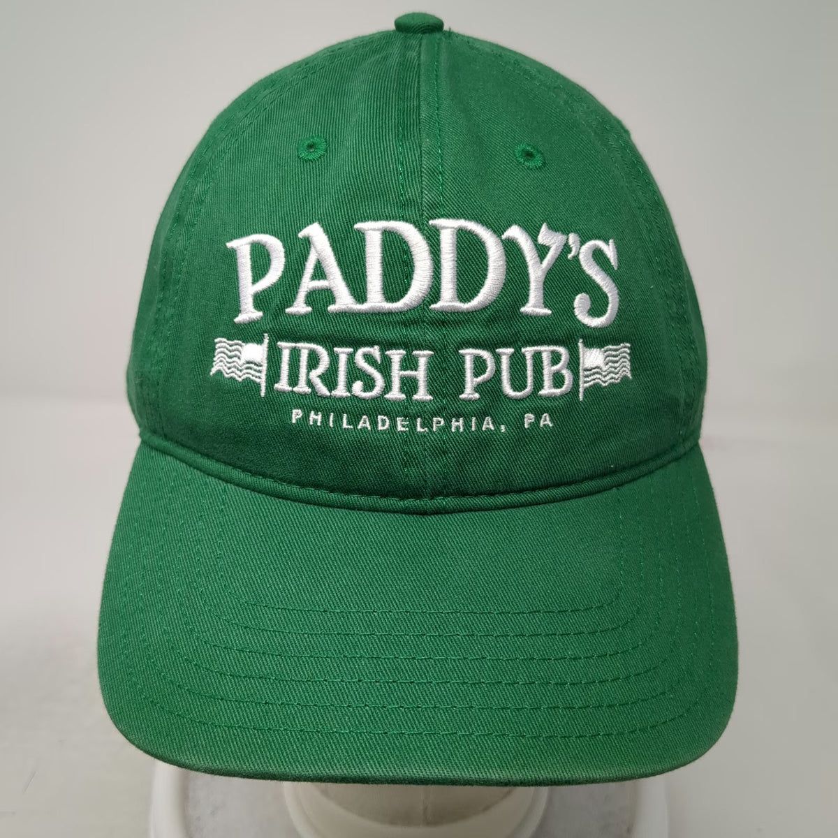Always Sunny Paddy's Irish Pub Baseball Cap Green One Size Philadelphia PA Hat