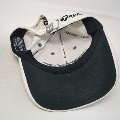 TaylorMade Baseball Cap White One Size RBZ Penta RocketBallz Golf Slideback Hat