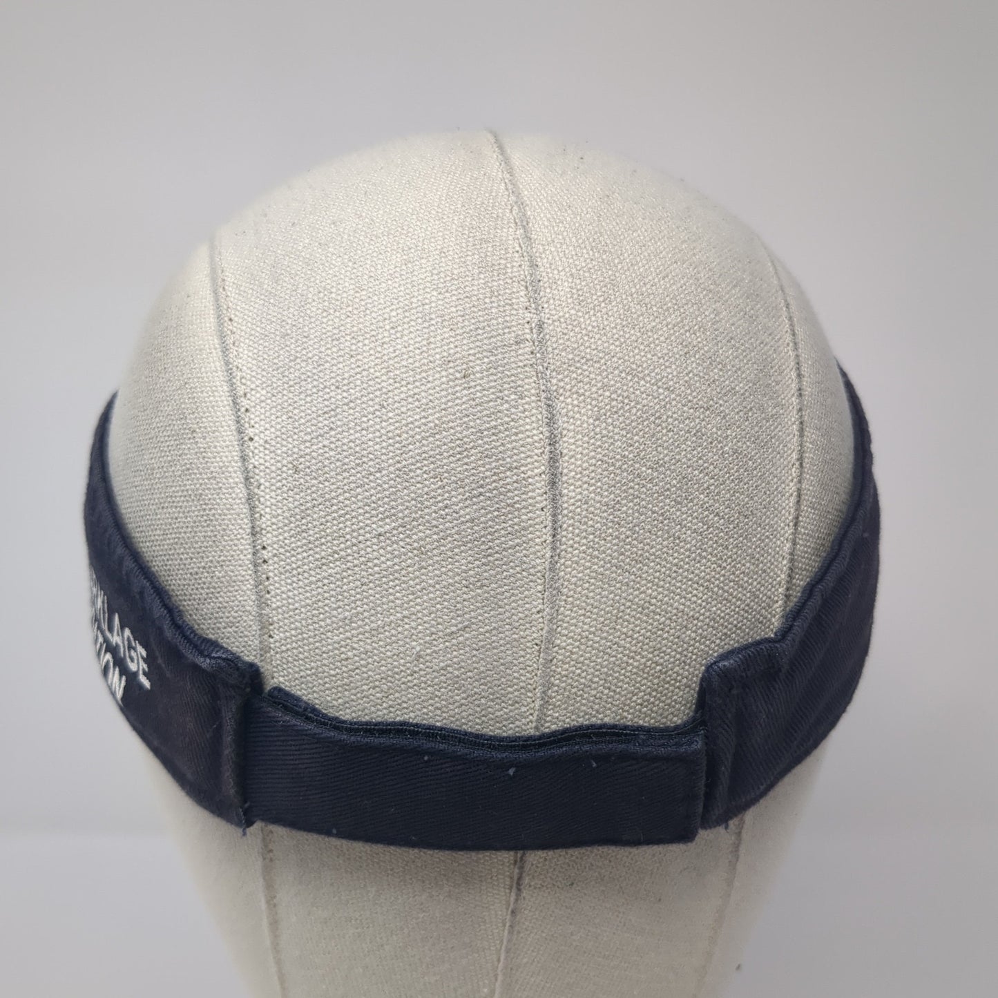 Guard Strapback Visor Hat Blue One Size Adjustable Outdoor Toppers