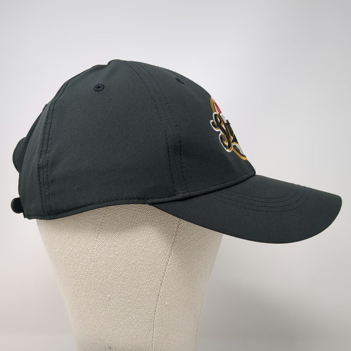 Nike Baseball Cap Black One Size ACE Shootout Golf Dri-Fit Strapback Hat