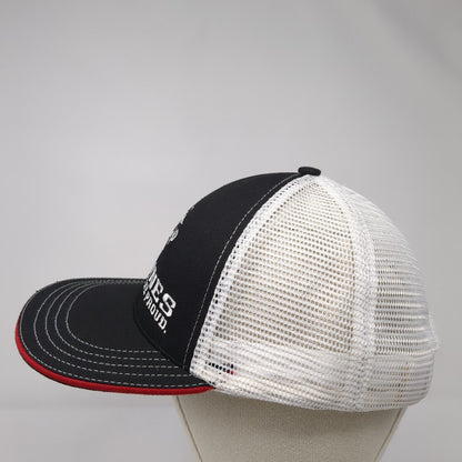 Marines The Few The Proud Snapback Trucker Hat Black One Size Mesh Back