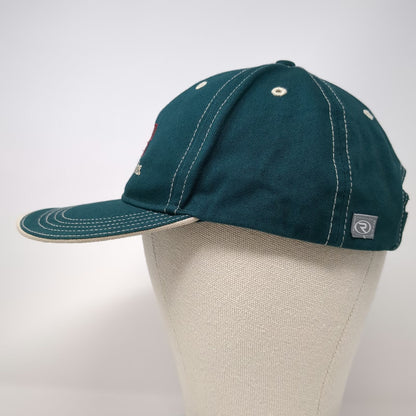 Richardson Baseball Cap Green One Size Farm Bureau Insurance Contrast Stitching
