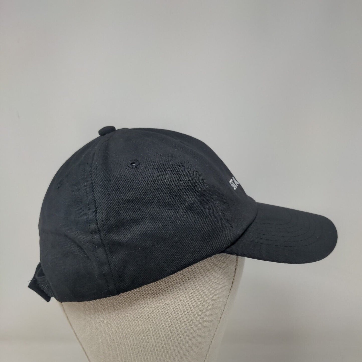 Starbucks Strapback Hat Black One Size Embroidered Employee Uniform