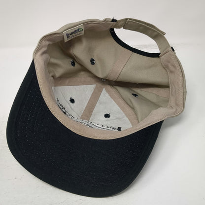 Kati Baseball Cap Beige Yellowstone National Park Bear Embroidery Hat Vintage