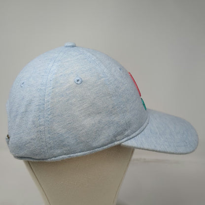 Home Free Baseball Cap Blue One Size UT USA Utah Map Slideback Hat Heathered