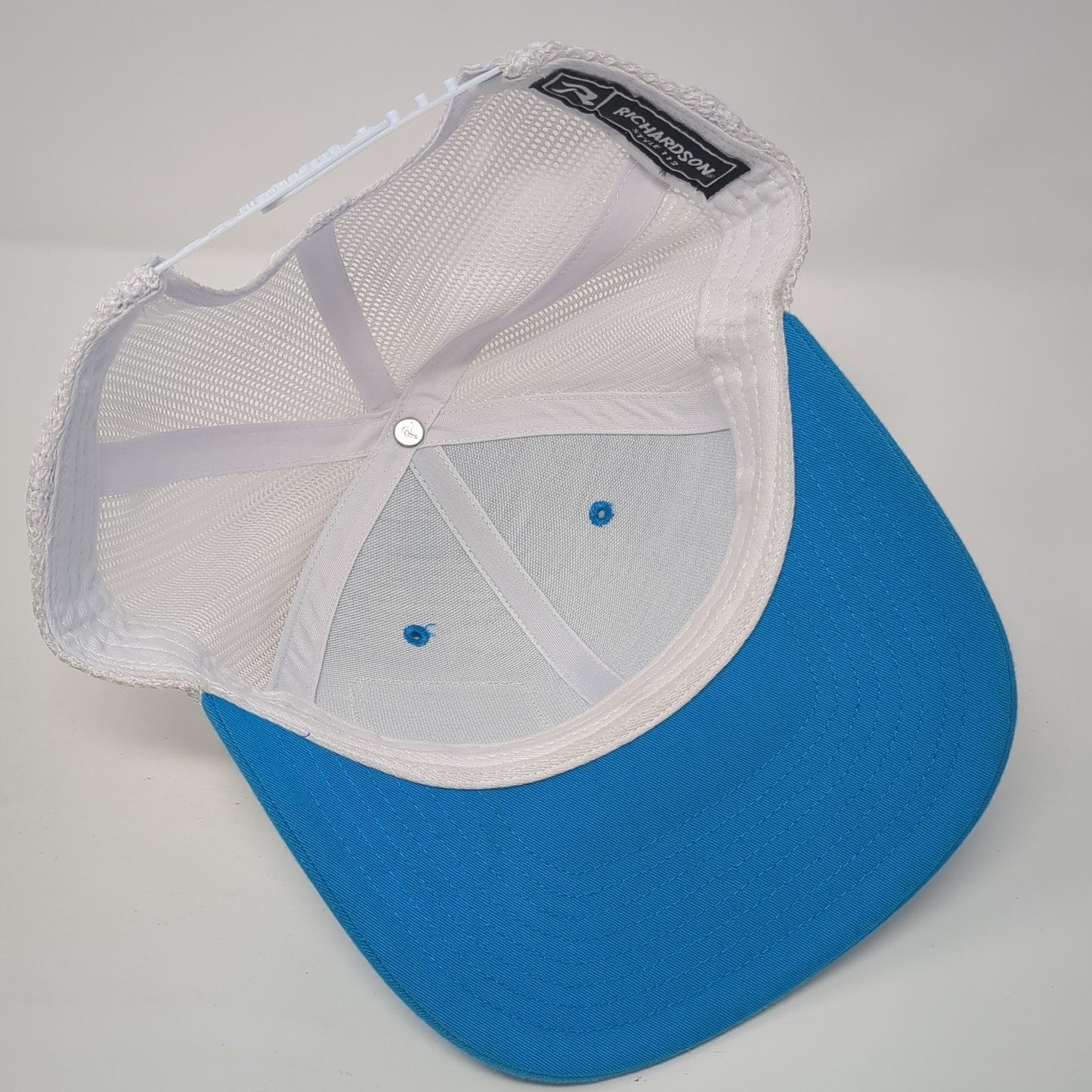M43 Miles 2024 Snapback Trucker Hat Blue OS Adjustable Mesh Back Richardson