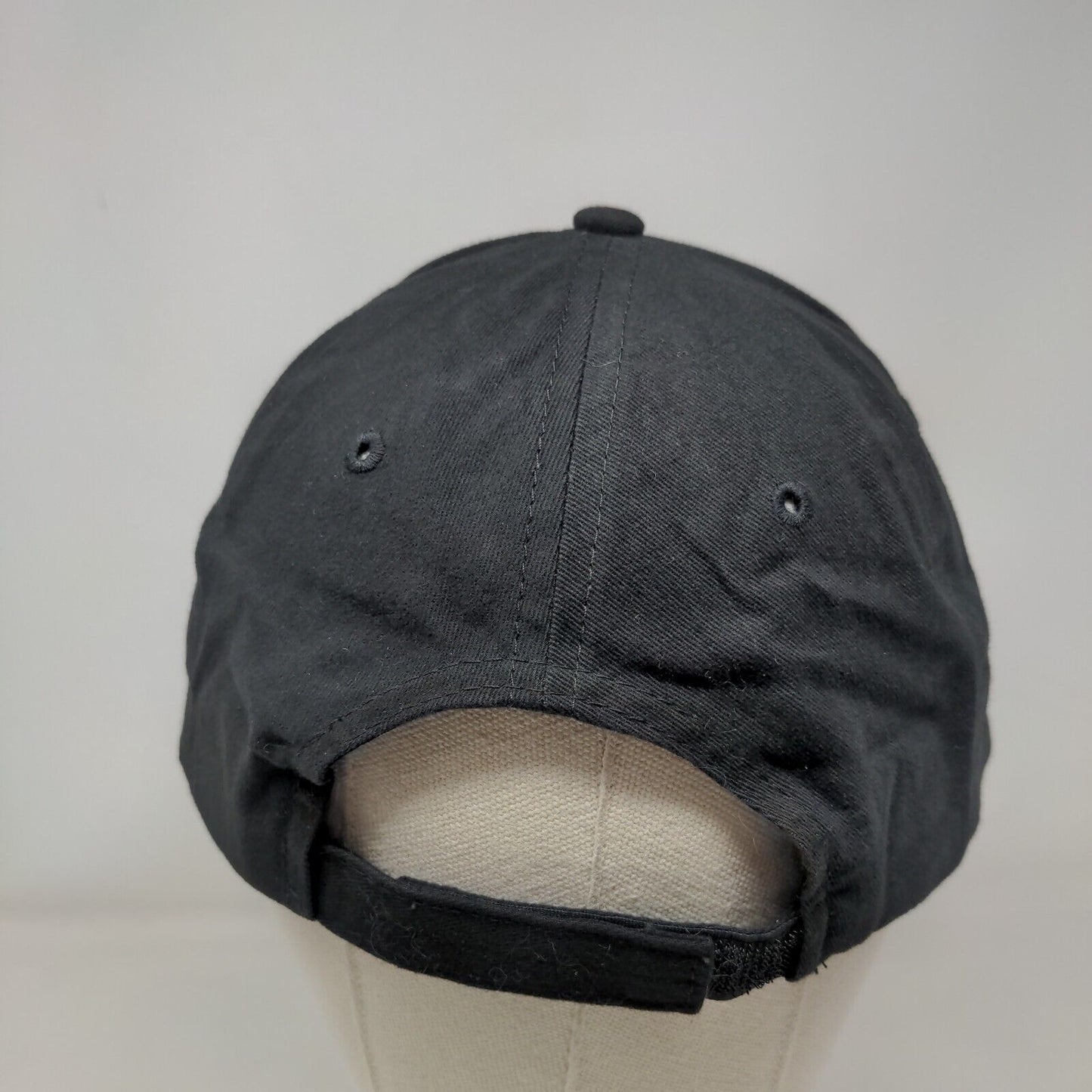 World Famous Dr. McGillicuddy's Est. 1865 Strapback Hat Black One Size Cotton