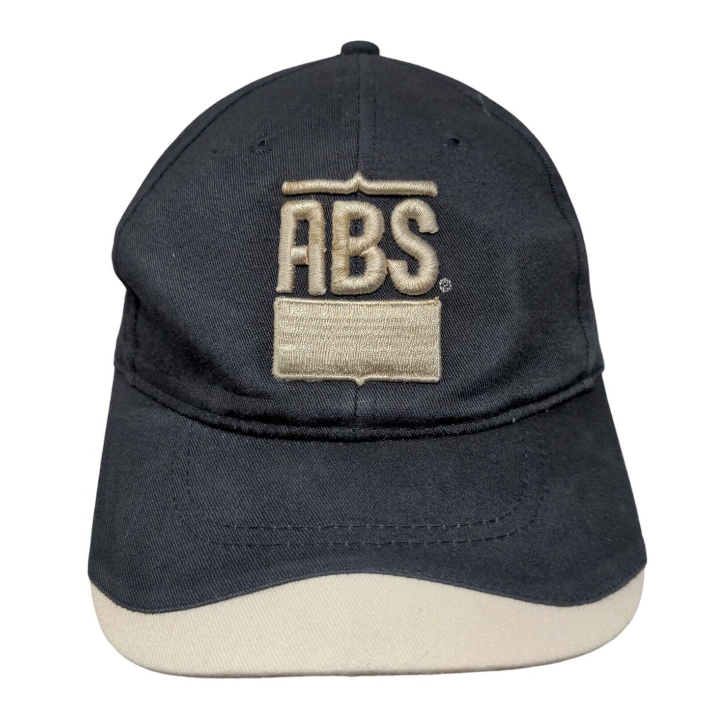 ABS Strapback Hat Blue One Size Embroidered Adjustable Cap America