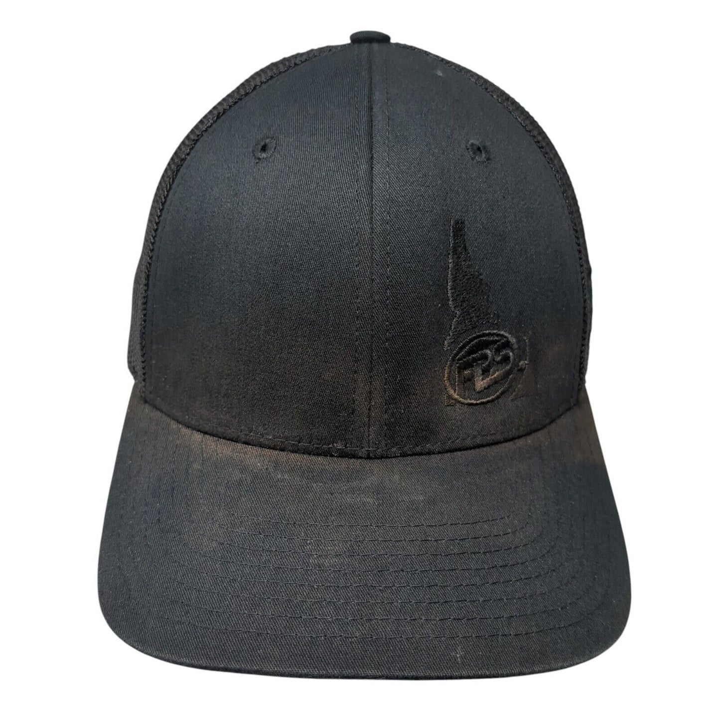 Idaho 208 Fitted Mesh Back Trucker Hat Black L/XL Flexfit Richardson